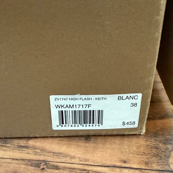 Zadig & Voltaire High Flash High Tops Sneakers NWB Size EU 38 / US 7.5-8 - Picture 10 of 10